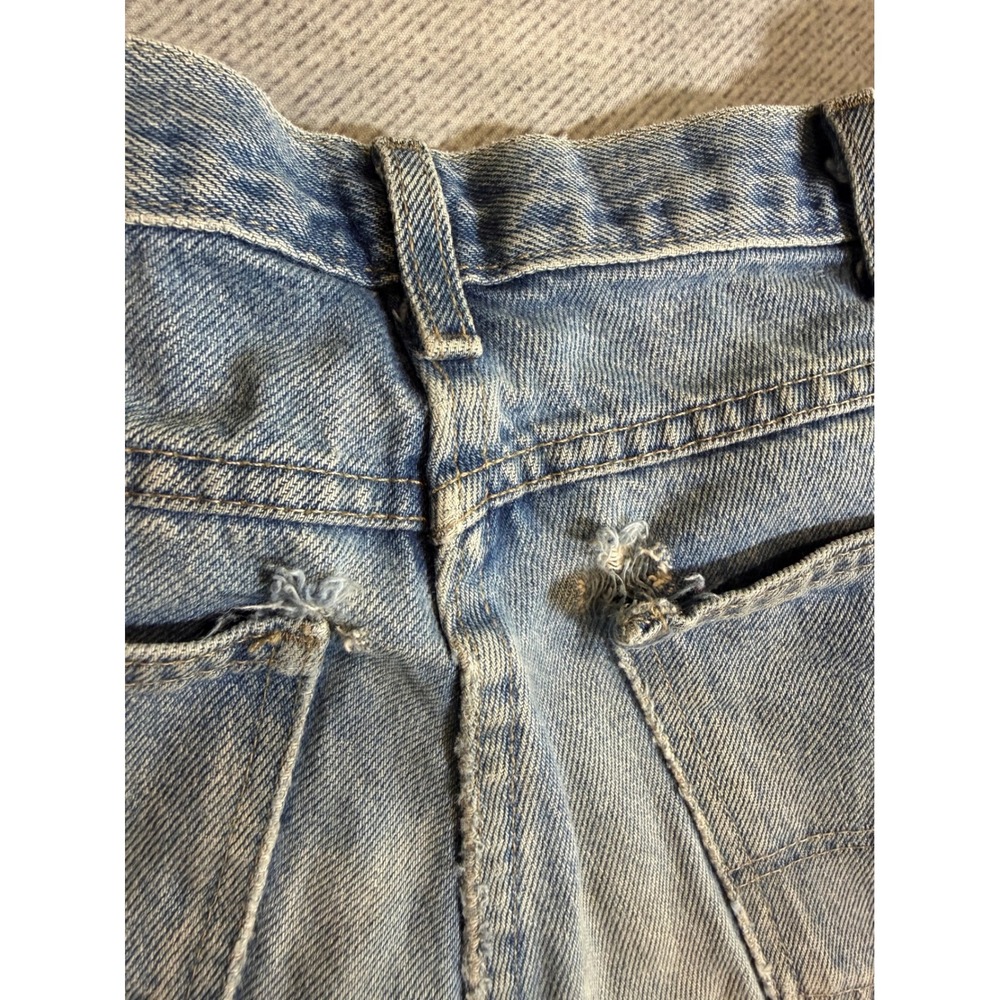 Dickies Double Knee Carpenter Jeans Light Wash Denim Work Pants 34x34 15293SNB - Picture 3 of 7